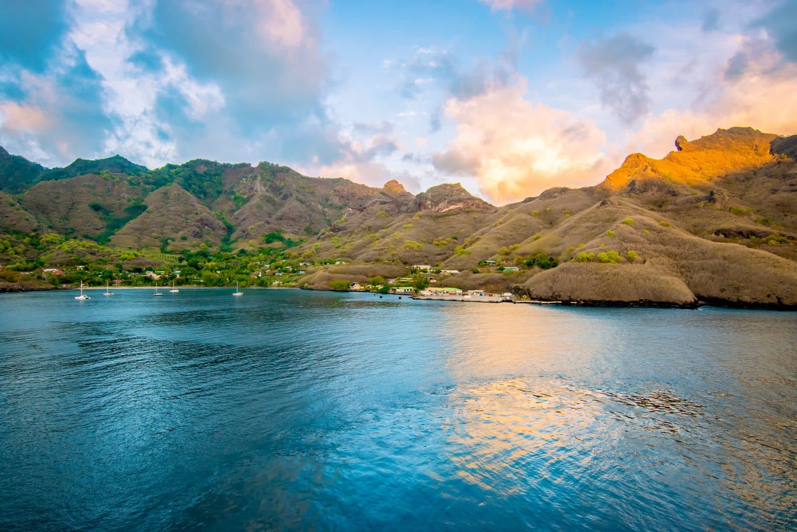 Vue de Nuku Hiva