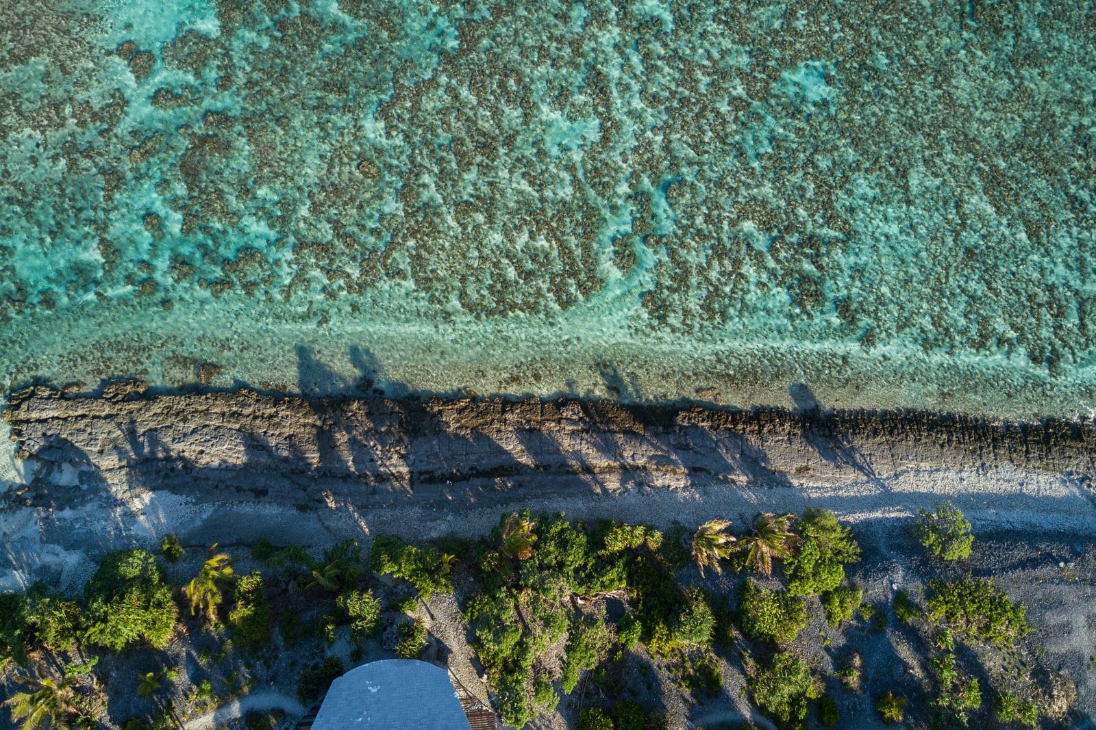Vue aérienne de Maupiti