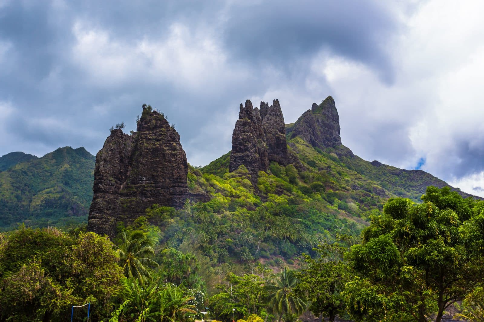 Pics rocheux de Nuku Hiva